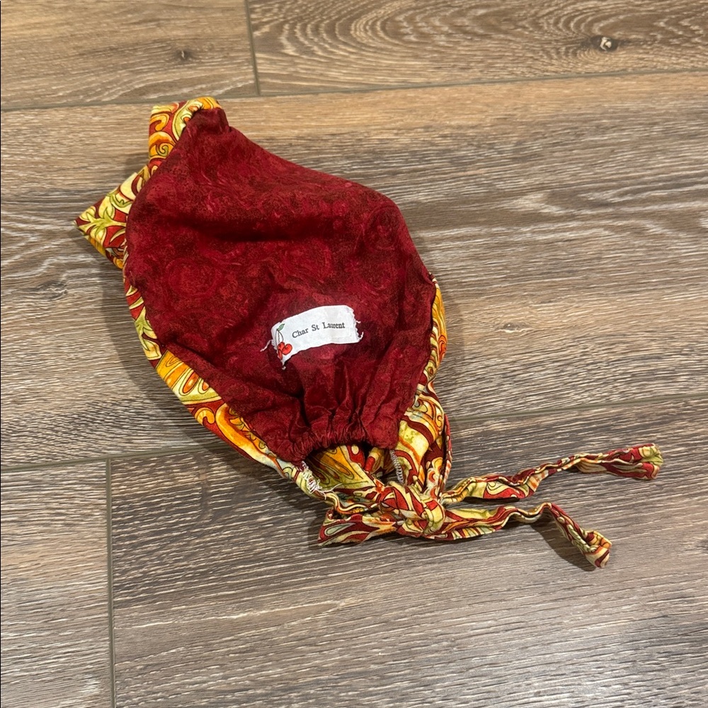 Paisely Floral Scrub‎ Cap - Picture 2 of 3
